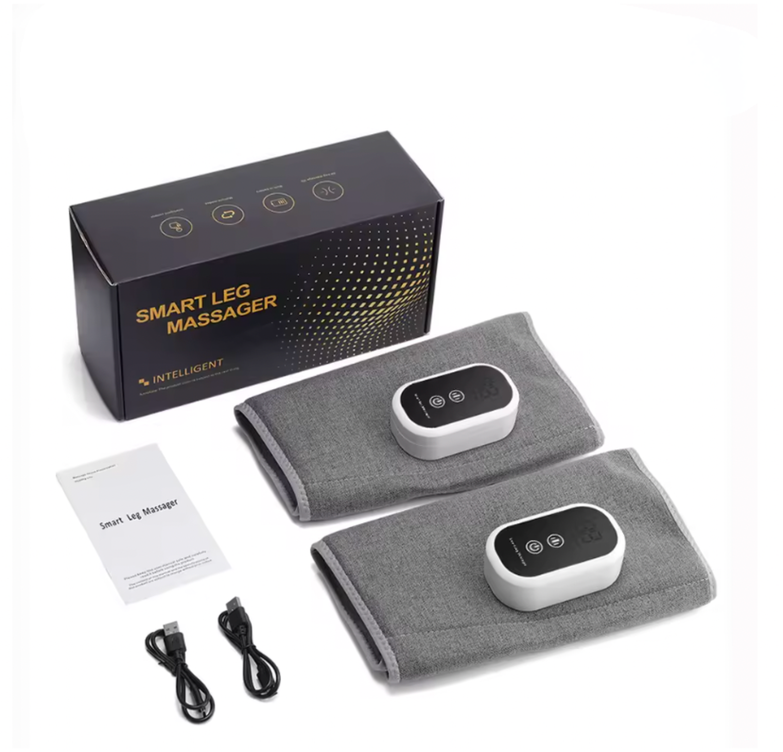 One Pair Portable 360 Air Pressure Leg Calf Massager