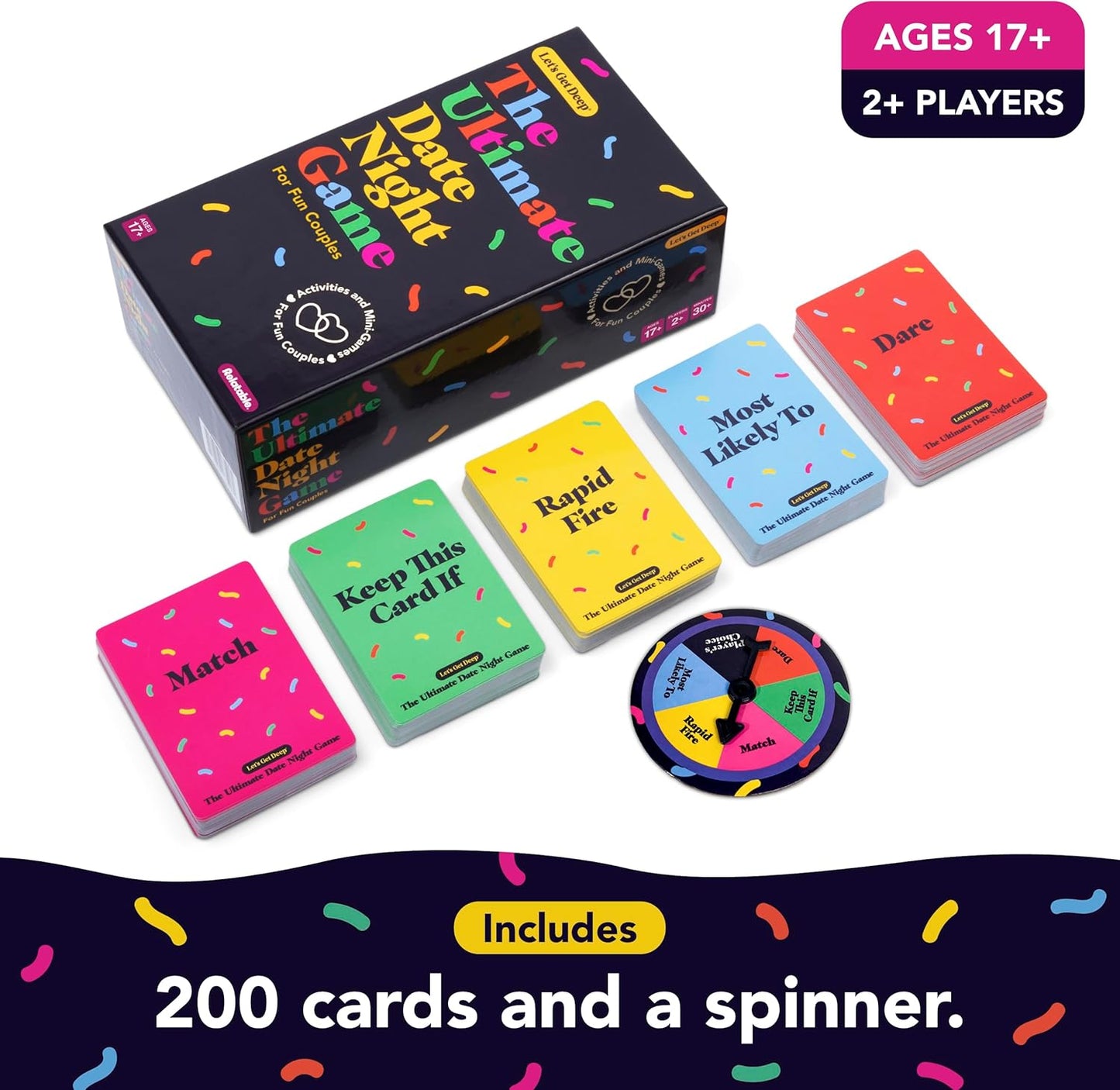 Couples Card Game – Fun & Thought-Provoking Questions (18+)