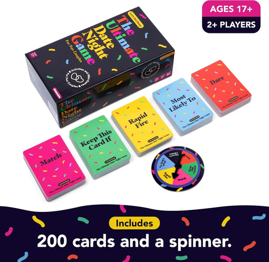 Couples Card Game – Fun & Thought-Provoking Questions (18+)
