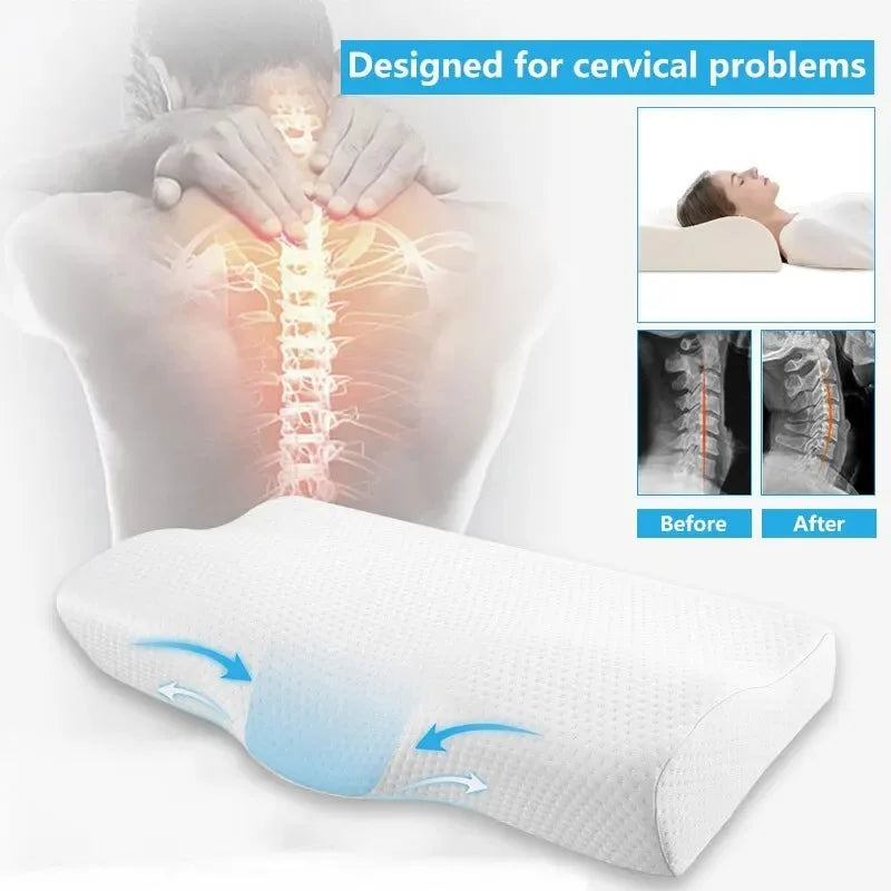 Memory Foam Neck Support Pillow