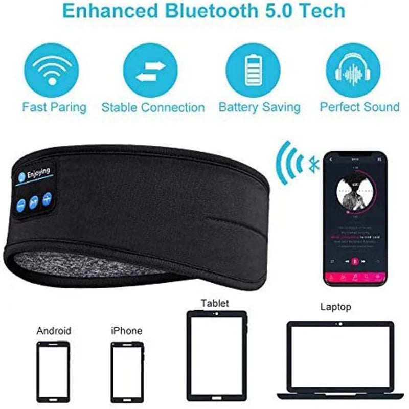 Bluetooth Earphones Sports Sleeping Headband