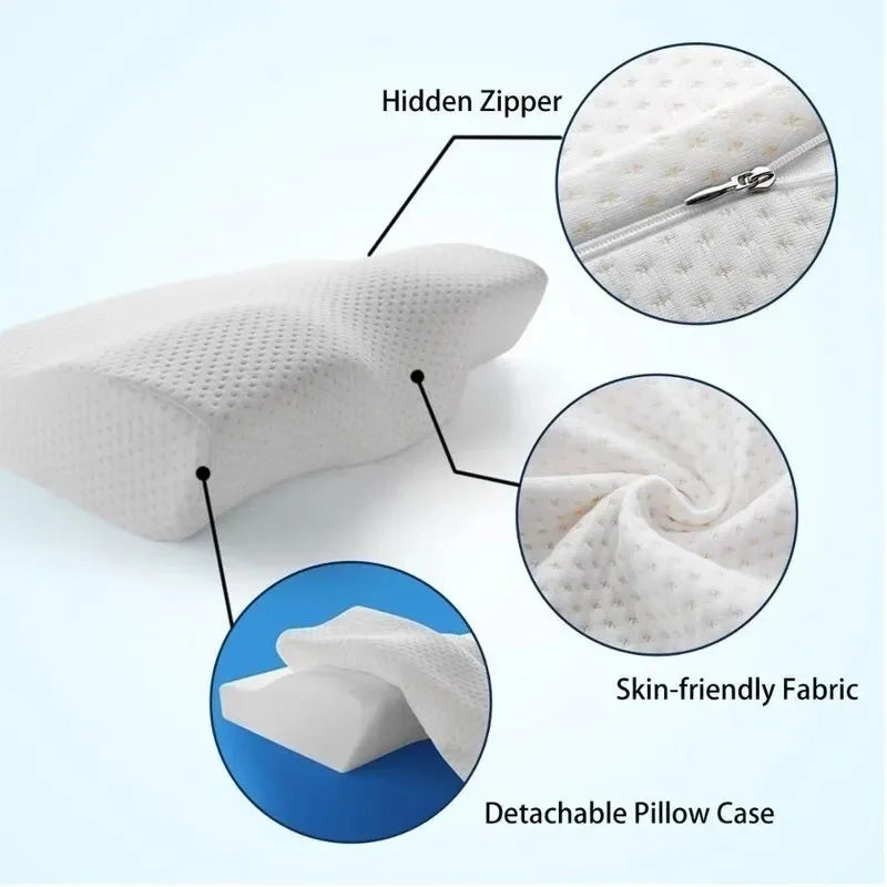 Memory Foam Neck Support Pillow